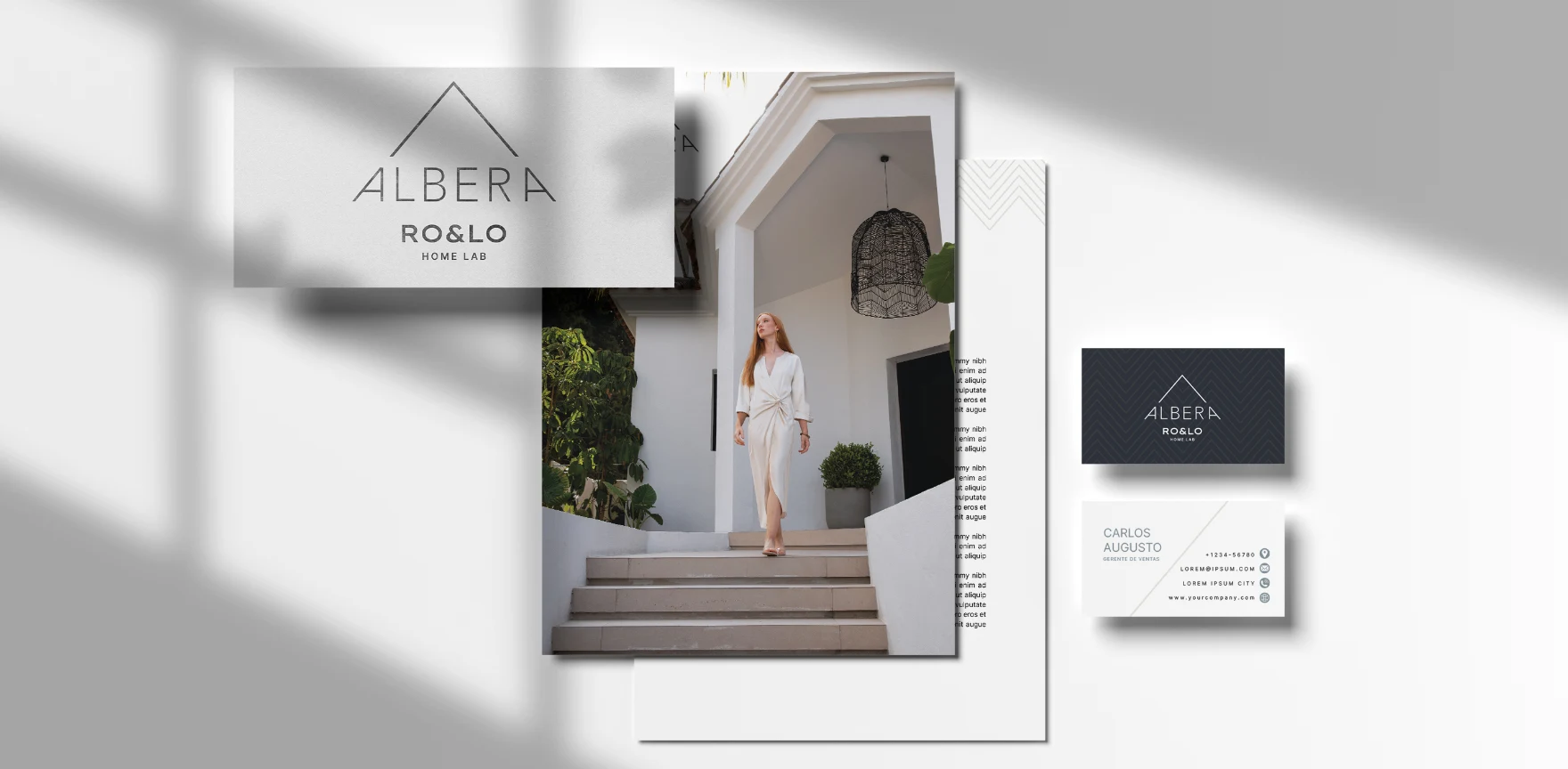 Sistema de identidad de Albera por RO&LO Home Lab