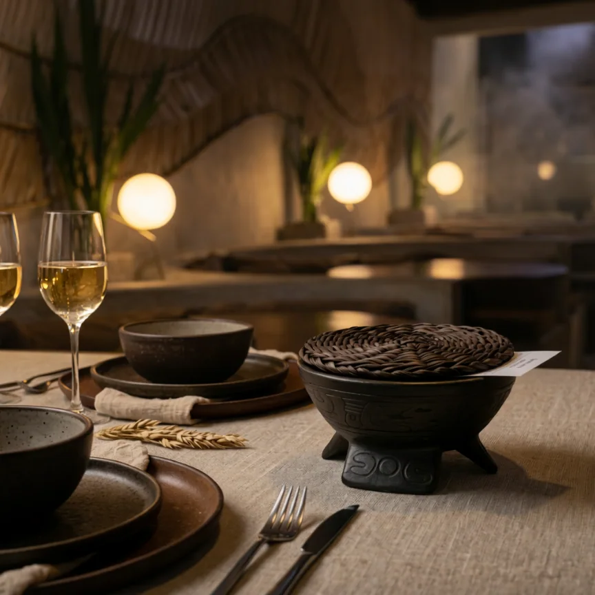 Presentación gastronómica de Sagrado